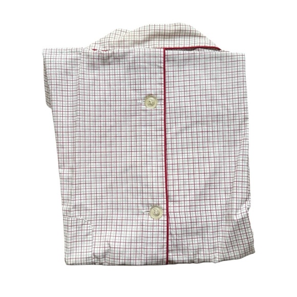 Botany 500 Permanent Press Men’s Plaid Button Down Pajama Shirt Size Large - Picture 8 of 8